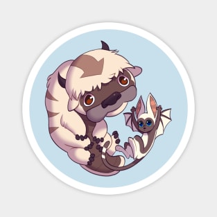 appa and momo Magnet